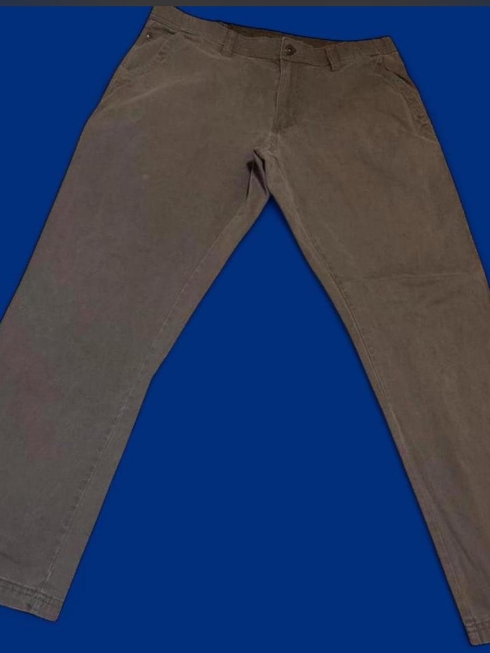 Classic Men's Weatherproof Chino Pants in Brown